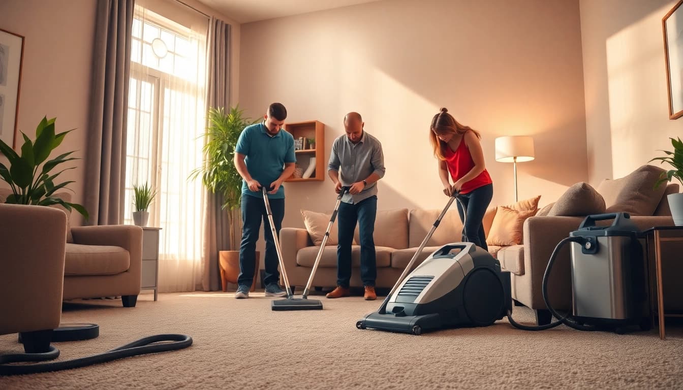 Find the best carpet cleaners near me in a professional cleaning setting.