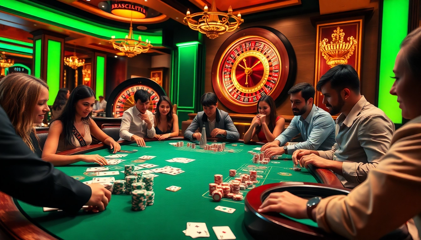Experience the thrilling atmosphere of a casino with vibrant action at https://f168.tools/ poker tables and roulette wheels.
