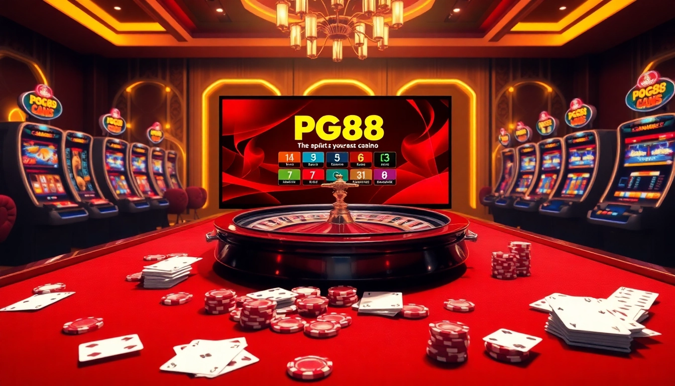 Join the excitement at PG88 casino with vibrant tables and thrilling slots.