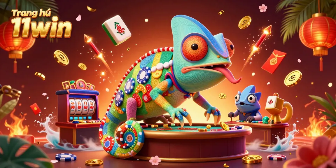 Engage with Trang chủ 11win's vibrant 3D casino world, showcasing lively games and opportunities.