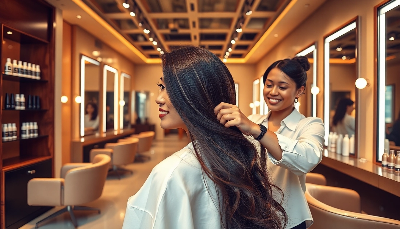 Experience the best hair salons near me with stylish interiors and expert stylists.
