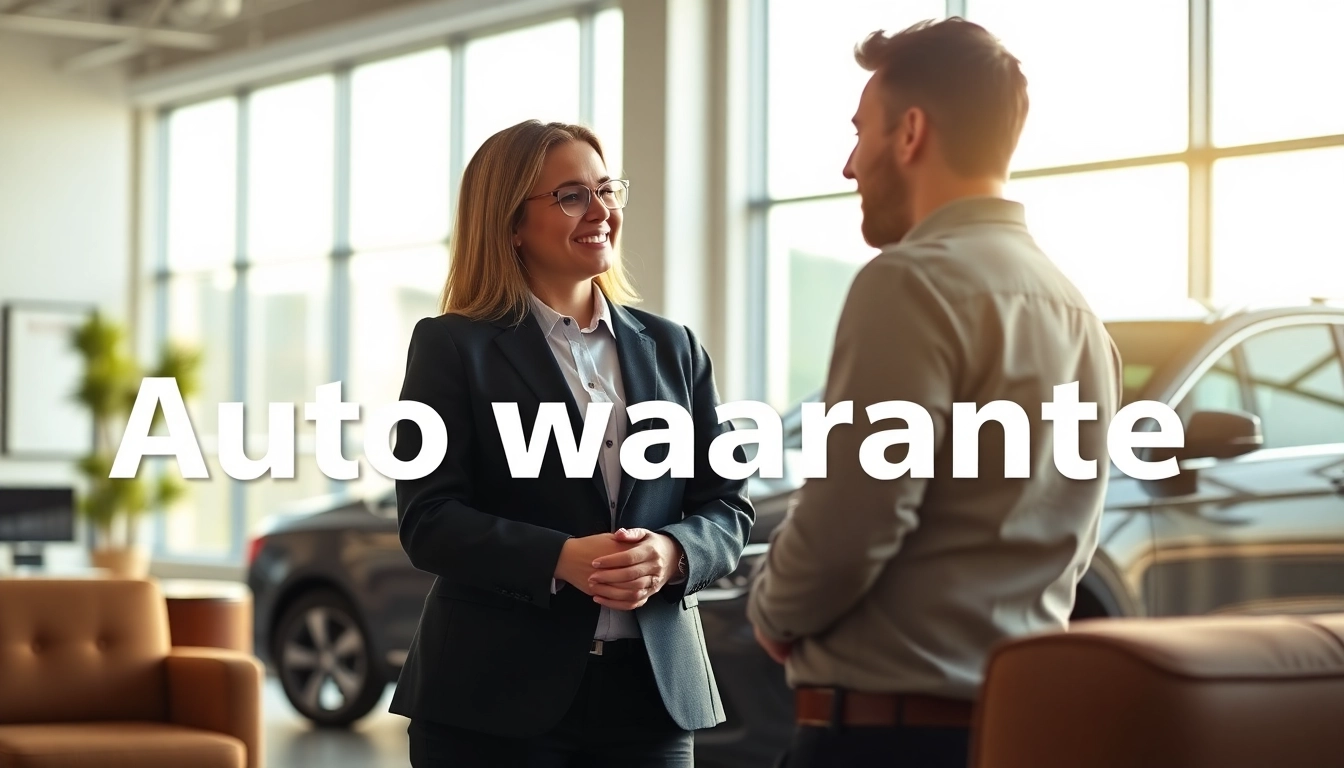 Explore if you can buy an extended warranty after I buy my car with a professional couple discussing options.