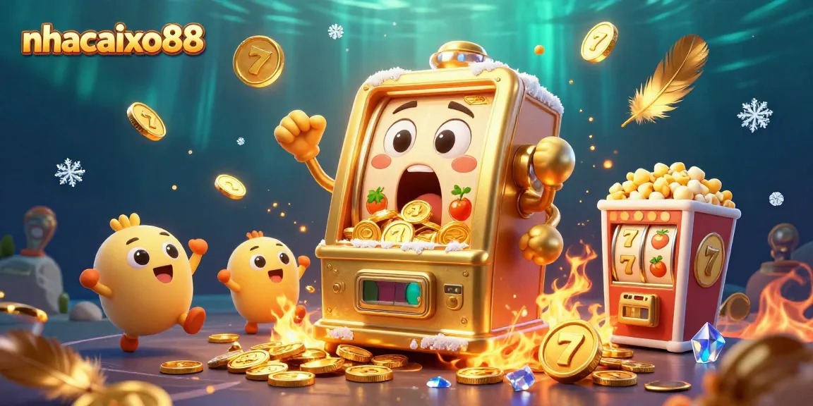 Spin and win big with nhacaixo88 while the golden slot machine hits a jackpot!