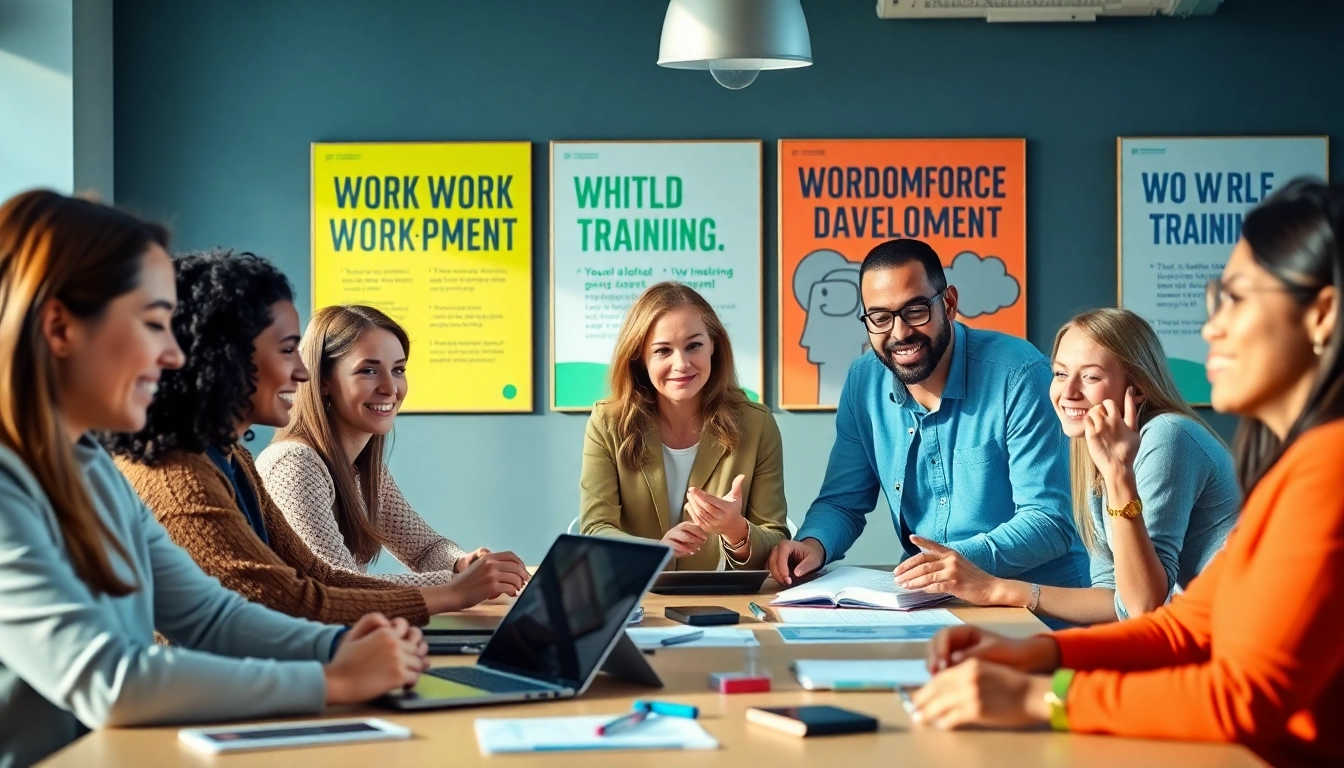 Enhance workforce development through collaboration in a professional training environment.