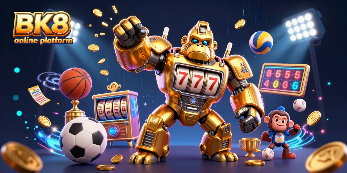 Experience the thrill of the BK8 online platform with dynamic sports elements and vibrant casino themes.