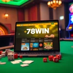 Experience the excitement of online gambling with https://78win.id/ featuring vibrant casino visuals.