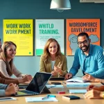 Enhance workforce development through collaboration in a professional training environment.