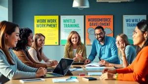Enhance workforce development through collaboration in a professional training environment.