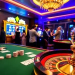 Engage with exciting play at PG88 casino with vibrant slot machines and elegant poker tables.