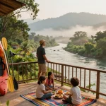 Dandeli resorts packages for family adventures with scenic river views and relaxing nature escapes.