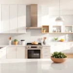Transform old cabinets with cabinet refacing Largo FL in this stunning kitchen makeover.