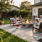 Paver companies near me transform backyards into inviting outdoor spaces with high-end paver patios and fire pits.