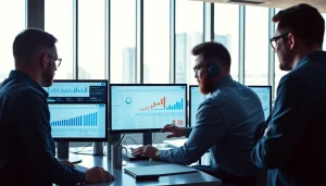 Effective Search Engine Optimization Clearwater strategies illustrated in a collaborative office setting.
