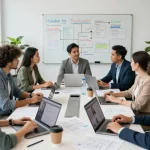 Diverse team collaboration in a recruiting agency showcasing the value of staffing agencies in connecting talent with opportunities