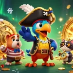 Zbet reveals thrilling casino treasures with a 3D pirate scene full of gold and gems.