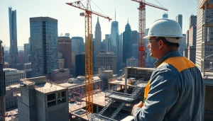 New York City Commercial General Contractor managing a vibrant construction project in Manhattan.