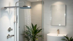 Transform your space with elegant showers featuring sleek designs and luxurious finishes.
