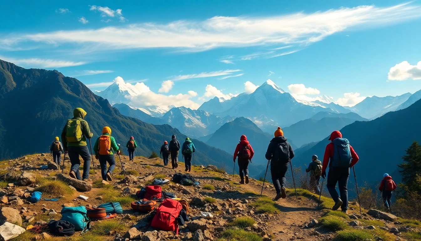 Experience the breathtaking sandakphu trek with stunning Himalayan views and adventurous hikers. related image