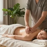 Experience a relaxing home massage therapy session with 일산출장안마 services, featuring a soothing environment and professional care.