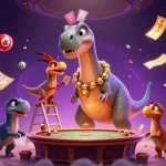 Experience thrilling gameplay at kuwin with a vibrant casino scene featuring colorful lottery elements.